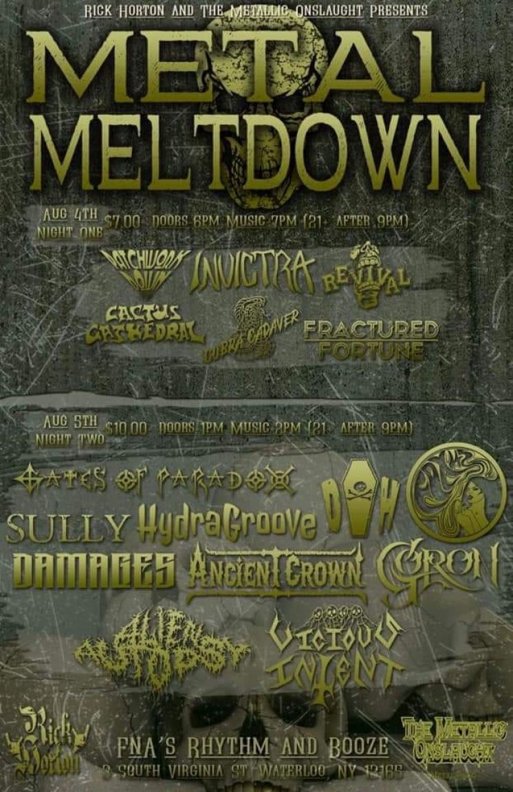 Metal Meltdown - Aug 4th and 5th 2023